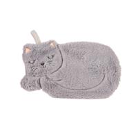 Sass and Belle Grey Cat Design Hot Water Bottle Novelty Gift Idea for Women