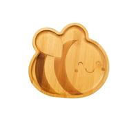 Sass & Belle Bee Bamboo Plate - Eco-Friendly Baby Plate for Kids & Toddlers - Adorable Yellow Bamboo Plates, Durable & Lightweight - Ideal Toddler Plates for Mealtime Fun & Learning
