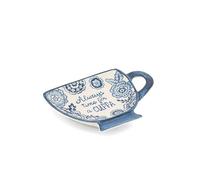 Sass & Belle Blue Willow Always Time for A Cuppa Tea Bag Dish