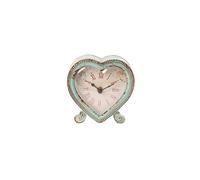 Sass & Belle Boudoir Heart Clock Duck Egg
