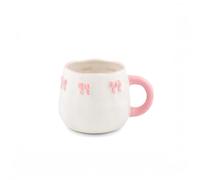Sass & Belle Bow Mug - Cute Tea Cup for Hot Drinks - Stylish Coffee Cup Gift for Mum or Her - Stoneware Novelty Design by Sass and Belle, Drinking Mug for Home or Office