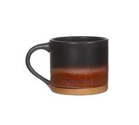 Sass & Belle Brown Marlowe Mug - 260ml Hand-Glazed Stoneware Tea Cup in Rich Earth Tones - Durable Ceramic Coffee Mug, Microwave & Dishwasher Safe - Perfect for Gifting or Everyday Use