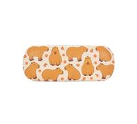 Sass & Belle Capybara Glasses Case - Cute Spectacle Holder for Kids & Adults, Fun Animal Print Sunglasses Case for Travel or Everyday Use, Eye-Catching Design
