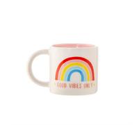 Sass & Belle Chasing Rainbows Good Vibes Only Mug