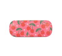 Sass & Belle Cherry Glasses Case - Hard Protective Spectacles Case for Women, Kids or Men - Quirky Eyewear Holder for Sunglasses or Glasses - Fun Sass and Belle Accessory