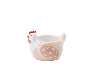 Sass & Belle Chicken Egg Cup - Novelty Egg Cup for Breakfast, Kitchen Accessory Designed by Sass and Belle, Cute Ceramic Quirky Home Decor & Kitchen Decor
