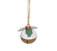 Sass & Belle Christmas Bauble Pudding Bell 1pc Sass & Belle Multicolor