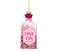 Sass & Belle Christmas Cheer Pink Gin Shaped Bauble