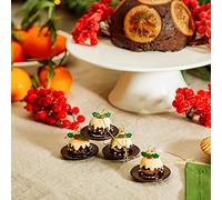 Sass & Belle Christmas Pudding Bauble - Set of 4