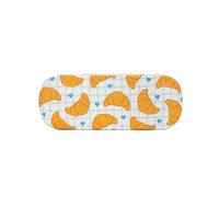 Sass & Belle Croissant Glasses Case - Novelty Eyewear Case for Men, Women & Kids - Hard Shell Spectacles or Sunglasses Holder - French-Inspired Sass and Belle Design.