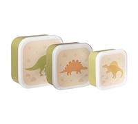 Sass & Belle Desert Dino Lunch Boxes - Set of 3