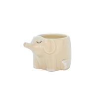 Sass & Belle Elephant Mini Planter - Colourful Mini Pot for Succulents, Cactus, Flower Bulbs, Quirky Home Décor, Garden Accessory, Plant Pot Gift Idea