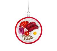 Sass & Belle English Breakfast Shaped Bauble