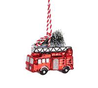 Sass & Belle Fire Engine With Tree Shaped Bauble