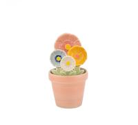 Sass & Belle Flower Measuring Spoons with Pot - Colourful Measuring Cups and Spoons Set for Baking, Cute Kitchen Accessories, Home Decoration Designed by Sass and Belle