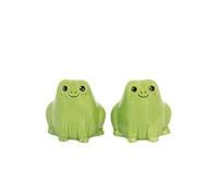 Sass & Belle Frog Salt & Pepper Shakers - Cute Kitchen Accessories for Dining Table or Dressing Table - Quirky House Gifts & Salt and Pepper Set