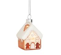 Sass & Belle Gingerbread House Shaped Bauble