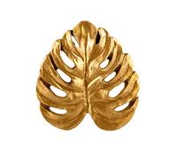 Sass & Belle Gold Cheese Plant Leaf Drawer Knob