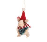 Sass & Belle Guinea Pig with Tree Felt Decoration