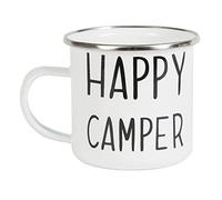 Sass & Belle Happy Camper Enamel Mug