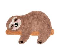 Sass & Belle Happy Sloth Chill Zone Brown Rug