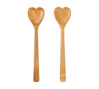 Sass & Belle Heart Bamboo Salad Servers
