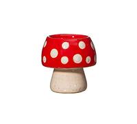 Sass & Belle Highland Cow Egg Cup - Cute Ceramic Novelty Egg Cup for Breakfast, Fun Kitchen Tableware Gift, Collectable Farm Animal Egg Holder by Sass and Belle (Red)