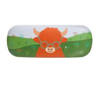 Highland Cow Glasses Case