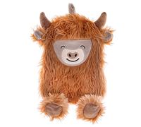 Sass & Belle Highland Cow Hot Water Bottle Novelty Christmas Gift Idea for Teens
