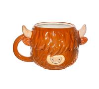 Sass & Belle Mug – Highland Cow Shaped