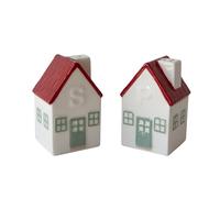 Sass & Belle House Salt & Pepper Shakers - Cute Ceramic Dining Table Accessories, Kitchen Accessories & House Gifts - Fun Sass and Belle Collectable Novelty