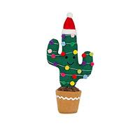 Sass & Belle Knitted Festive Cactus Decoration