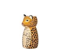 Sass & Belle Leopard Shaped Flower Vase - Quirky Home Decoration Vase with Leopard Print - Cute Flower Pot, Living Room Accessory