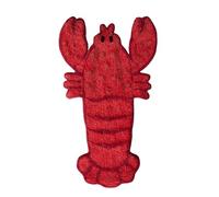 Sass & Belle Lobster Tufted Bath Mat - Quirky Red Bathroom Rug, Fun Shower Mat for Kids & Adults - Soft & Absorbent Bathroom Mat, Bath Rug for Home Décor - Sass and Belle Lobster Design
