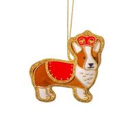 Sass & Belle London Corgi Zari Embroidery Decoration