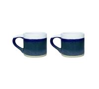Sass & Belle Marlowe Blue Espresso Mugs - Set of 2