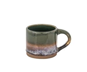 Sass & Belle Marlowe Olive Brown Mug - Unique Ceramic Tea Cup and Coffee Cup for Him or Her - Quirky Sass and Belle Gift Idea - Stylish Rustic Drinkware
