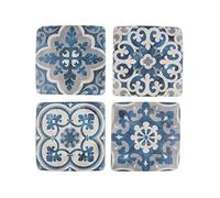 Sass & Belle Mediterranean Mosaic Santorini Coasters - Set of 4
