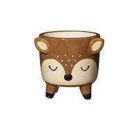 Sass & Belle Mini Deer Planter On Legs - Decorative Animal-Shaped Plant Pot for Indoor Use, Cute Home Décor Accessory for Plants, Herbs or Bulbs - Unique Mini Planter Gift perfect as a bulb planter