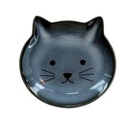 Sass & Belle Mojave Cat Tea Bag Dish - Ceramic Gift for Tea Lover - Home decor Kitchenware designed by Sass and Belle