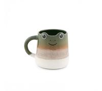 Sass & Belle Mojave Frog Mug - Coffee Mug or Tea Cup with Hand-Painted Frog Face - Novelty Drinking Cup, Gift for Him or Her, Fun Sass and Belle Kitchen Accessory