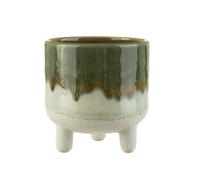 Sass & Belle Mojave Glaze Green Indoor Planter Gift New Boxed