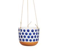 Sass & Belle Naxos Blue Spot Hanging Planter