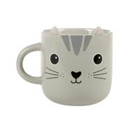 Sass & Belle Nori Cat Kawaii Friends Grey Mug