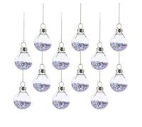 Sass & Belle Pastel Stars Mini Baubles - Set of 12