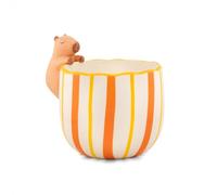 Sass & Belle Peeking Capybara Planter - Indoor Plant Pot, Animal Design for Cactus or Succulent, Ceramic plant pots for Home Décor, Flower Pot Designed by Sass and Belle