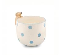 Sass & Belle Peeking Dog Planter - Indoor Plant Pot, Animal Design for Cactus or Succulent, Ceramic Planter for Home Décor, Flower Pot Designed by Sass and Belle