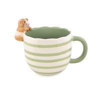 Sass & Belle Peeking Guinea Pig Mug - Ceramic Coffee Cup for Tea or Hot Drinks - Novelty Gift for Mum, Dad, Friends - Quirky Sass and Belle Mug for Her or Him