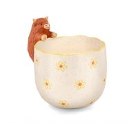 Sass & Belle Peeking Highland Cow Planter