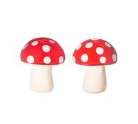 Sass & Belle Magic Mushroom Salt & Pepper Set - Red